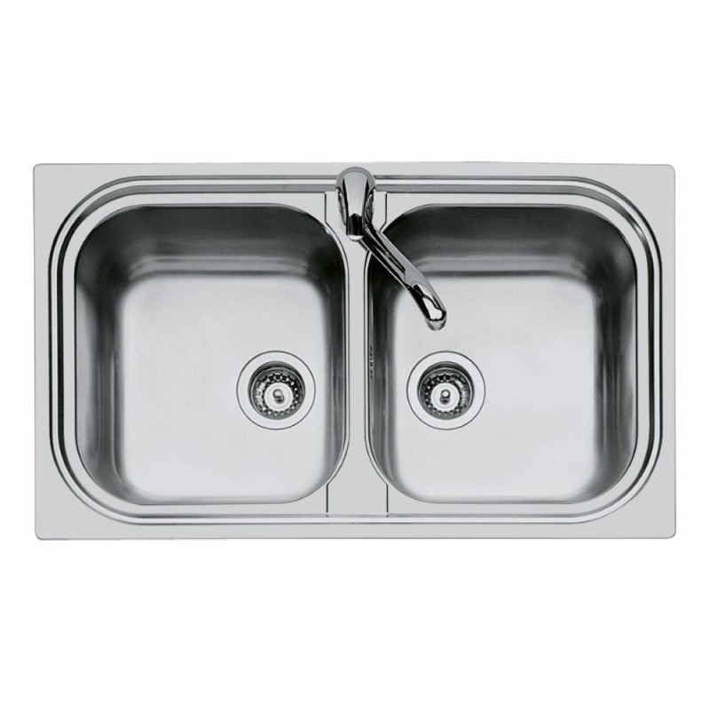 Lavello inox alien 3 basket 2v 86x50 Foster SPA SCACER04122V