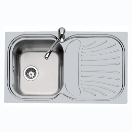 Lavello inox alien 3 basket 1v 86x50 sx Idroclic SCACER0408SX