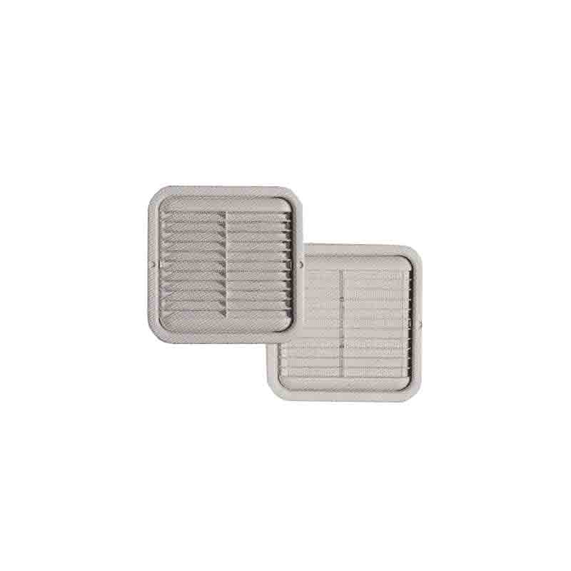 Coppia griglie 190x190 ml da interno/est con telaio Idrobric U84083