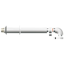 Kit coassiale ariston orizzontale 100 cm Ariston M0748