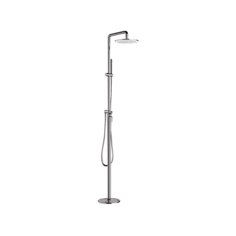 Colonna piscina free-standing minimal con miscelatore acqua calda-fredda Remer 331N2 Colonna piscina free-standing minimal con miscelatore acqua calda-fredda Remer 331N2