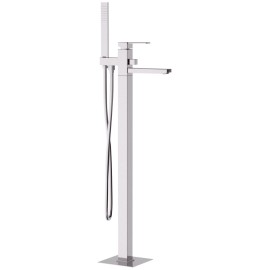 Rubinetto vasca da pavimento - serie qubika Remer Q08