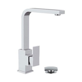 Miscelatore per lavabo con canna girevole design quadro skyline Daniel Rubinetterie SK605RCR
