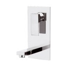 Miscelatore daniel da incasso a parete serie skyline Daniel Rubinetterie SK634CR