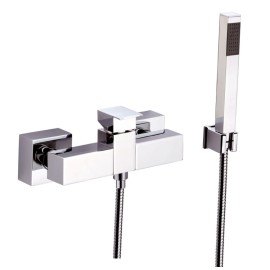 Rubinetto doccia esterno con doccia duplex - serie skyline Daniel Rubinetterie SK611ACR