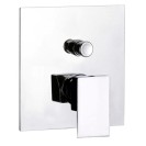 Rubinetto doccia incasso con deviatore - serie skyline Daniel Rubinetterie SK612BCR