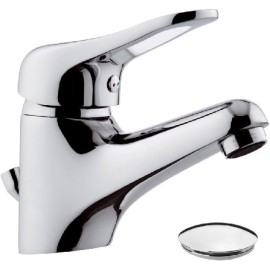 Rubinetto lavabo remer con piletta in plastica - serie kiss Remer K10P