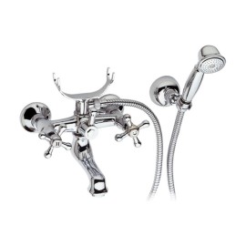 Rubinetto vasca con doccia duplex - serie liberty Remer 02LI