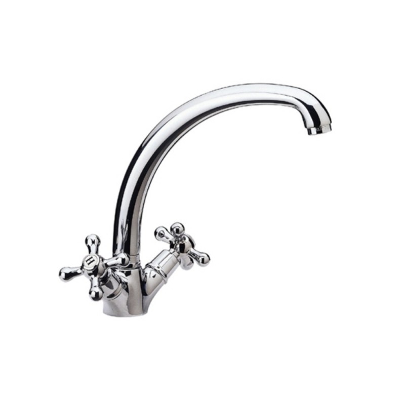 Rubinetto lavello monoforocon canna girevole - serie liberty Remer 43LI