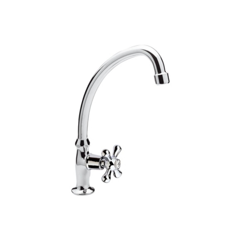 Rubinetto lavello con canna alta - serie liberty Remer 54LI