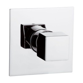 Miscelatore incasso doccia daniel rubinetterie made in italy, design quadro Daniel Rubinetterie CU602CR