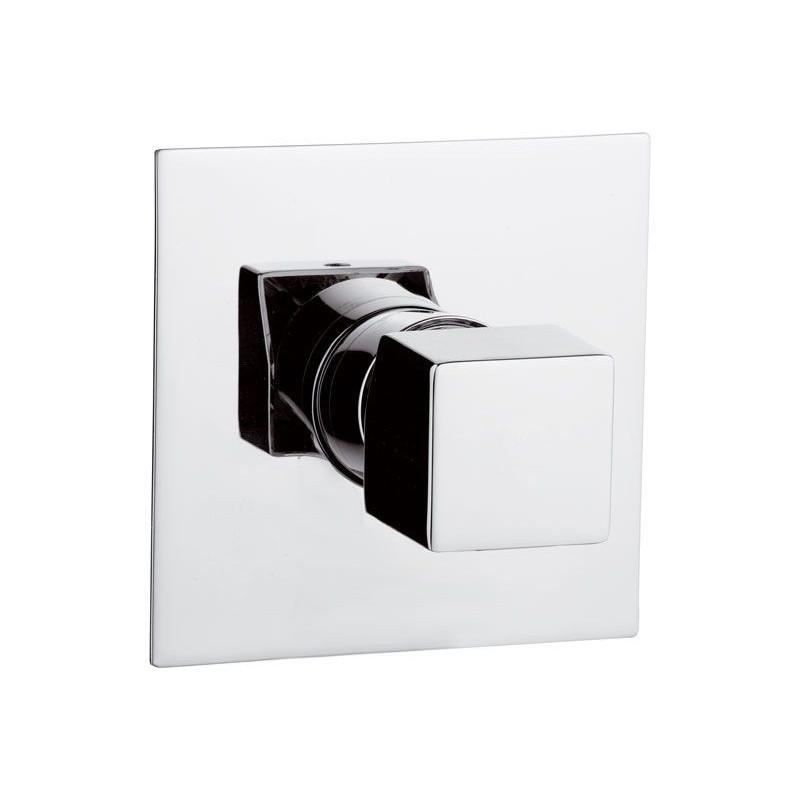 Miscelatore incasso doccia daniel rubinetterie made in italy, design quadro Daniel Rubinetterie CU602CR