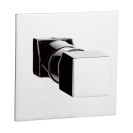 Miscelatore incasso doccia daniel rubinetterie made in italy, design quadro Daniel Rubinetterie CU602CR