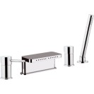 Miscelatore monocomando bordo vasca dotato di bocca multigetto - serie suvi Daniel Rubinetterie S20699CR