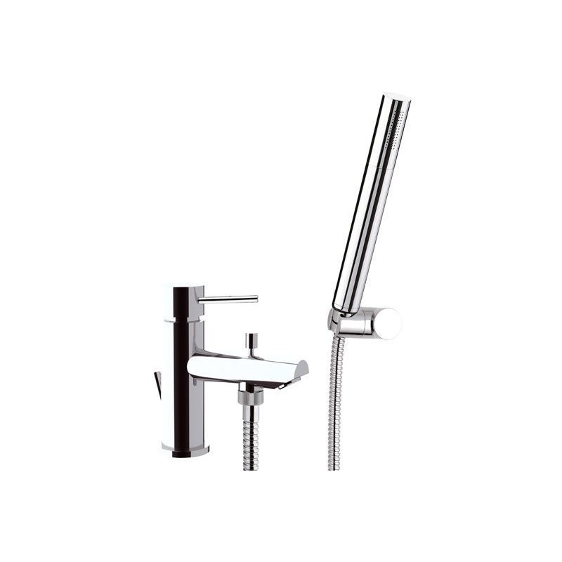 Rubinetto monoforo idelae per lavabo o vasca dotato di kit doccia, serie suvi di daniel rubinetterie Daniel Rubinetterie S206...