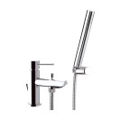 Rubinetto monoforo idelae per lavabo o vasca dotato di kit doccia, serie suvi di daniel rubinetterie Daniel Rubinetterie S206...