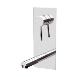 Miscelatore suvi monocomando a incasso per lavabo, con piastra verticale Daniel Rubinetterie S20634CR