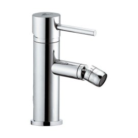 Miscelatore bidet senza scarico, linee minimal e tondeggianti, serei suvi Daniel Rubinetterie S20604BCR