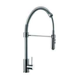 Miscelatore laterale per lavello cucina, alto, con bocca girevole, daniel rubinetterie serie suvi Daniel Rubinetterie S20694CR