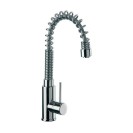 Miscelatore monocomando laterale per lavello alto con bocca girevole - serie suvi Daniel Rubinetterie S20638CR