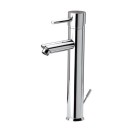 Miscelatore per lavabo alto ideale per i lavabi da appoggio, dotato di scarico - serie suvi Daniel Rubinetterie S20607CR