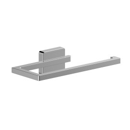 Porta salviette serie cubo 20 cm ideale per bidet - fissaggio ad incollo o con viti Aquasanit A20189XCR