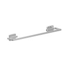 Porta salviette serie cubo a muro 45 cm - fissaggio ad incollo o con viti Aquasanit A20190BCR