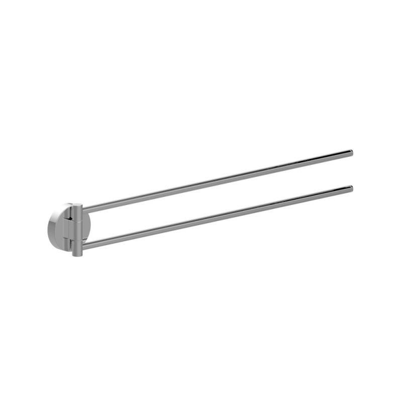 Porta salviette serie wire a snodo - fissaggio ad incollo o con viti Aquasanit A200150CR