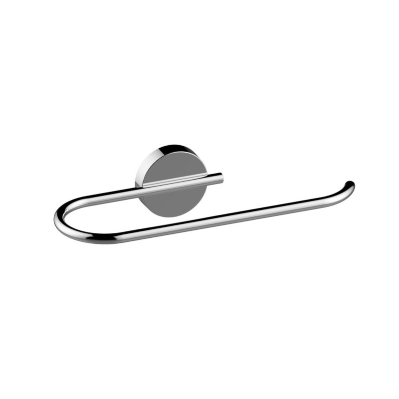 Porta salviette serie wire 20 cm ideale per bidet - fissaggio ad incollo o con viti Aquasanit A20089XCR