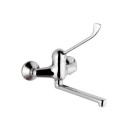 Miscelatore monocomando lavello a parete con leva clinica Mariani Rubinetterie B00580E900
