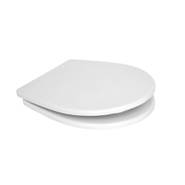 Sedile wc in termoindurente con cerniere in inox soft close adattabile a serie colibri 2 , arianna,nube aquatech Dinoplast SC...
