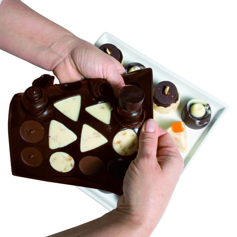 Stampo multiforme per cioccolatini choco-ice classic Pavonidea CHOCO00 Stampo multiforme per cioccolatini choco-ice classic Pavonidea CHOCO00
