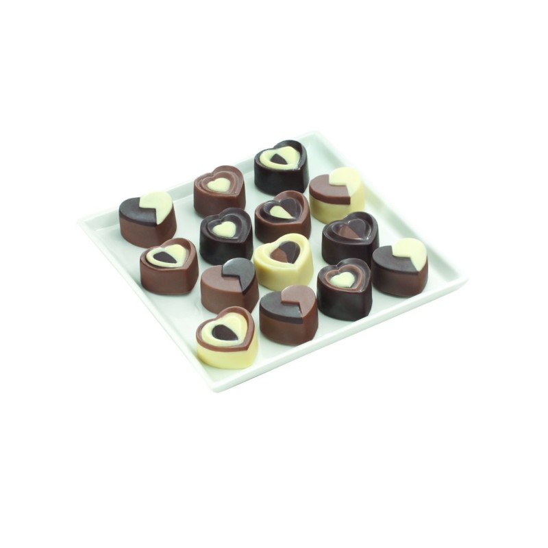 Choco ice in love, stampo per cioccolatini a forma di cuore Pavonidea CHOCO03 Choco ice in love, stampo per cioccolatini a forma di cuore Pavonidea CHOCO03