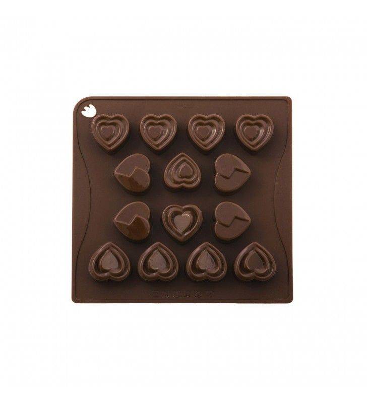 Choco ice in love, stampo per cioccolatini a forma di cuore Pavonidea CHOCO03