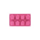 Stampo multiporzione con tre diversi soggetti, happy birthday 8 porzioni Pavonidea FR080 Stampo multiporzione con tre diversi soggetti, happy birthday 8 porzioni Pavonidea FR080