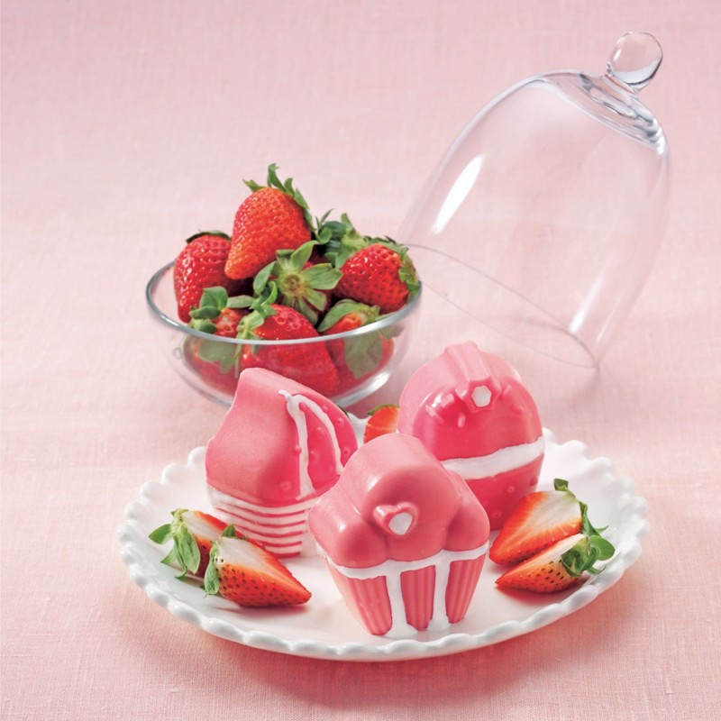 Stampo multiporzione con tre diversi soggetti, happy birthday 8 porzioni Pavonidea FR080 Stampo multiporzione con tre diversi soggetti, happy birthday 8 porzioni Pavonidea FR080