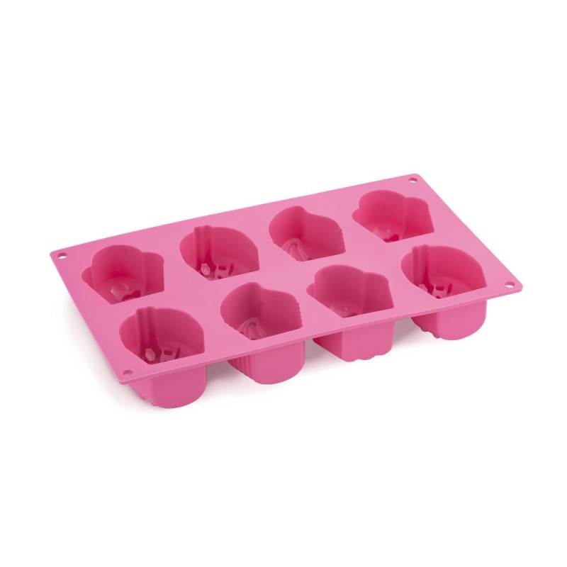 Stampo multiporzione con tre diversi soggetti, happy birthday 8 porzioni Pavonidea FR080 Stampo multiporzione con tre diversi soggetti, happy birthday 8 porzioni Pavonidea FR080