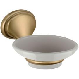 Porta sapone serie revival di daniel con finiture in vecchio ottone Daniel Rubinetterie REPS95063