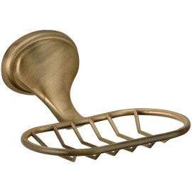 Porta sapone vecchio ottone revival Daniel Rubinetterie REPS95263