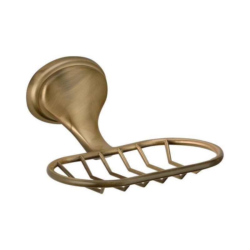 Porta sapone vecchio ottone revival Daniel Rubinetterie REPS95263