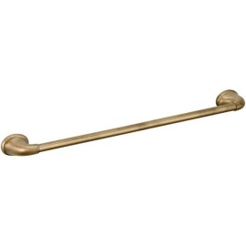 Porta salviette a muro 60 cm vecchio ottone revival Daniel Rubinetterie REPS97563