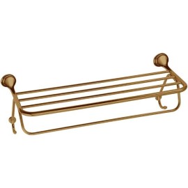 Porta salviette quadruplo 60 cm in ottone antico Daniel Rubinetterie REPS98063