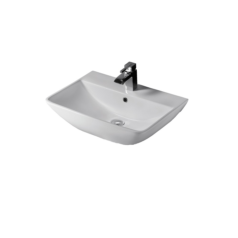 Lavabo 60 cm per colonna serie summit