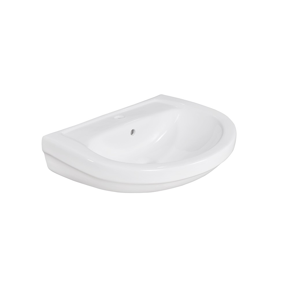 Lavabo da 60 cm in ceramica - Serie Lake