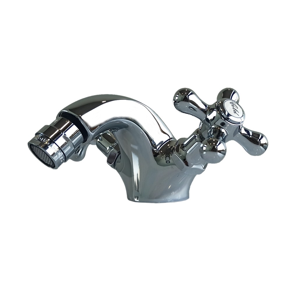 Rubinetto bidet monoforo con scarico - Serie Calipso