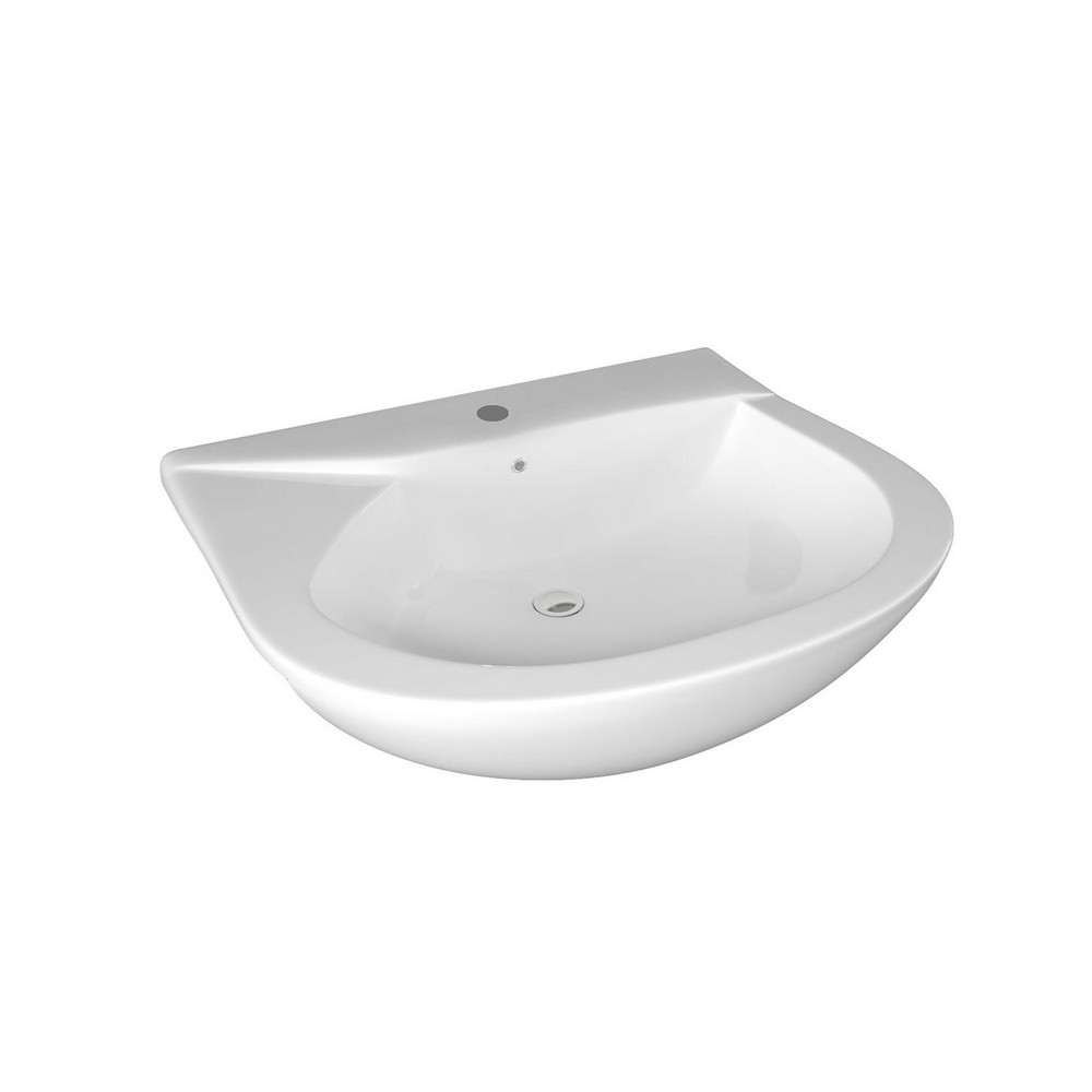 Lavabo semincasso serie liwa cm 64x54