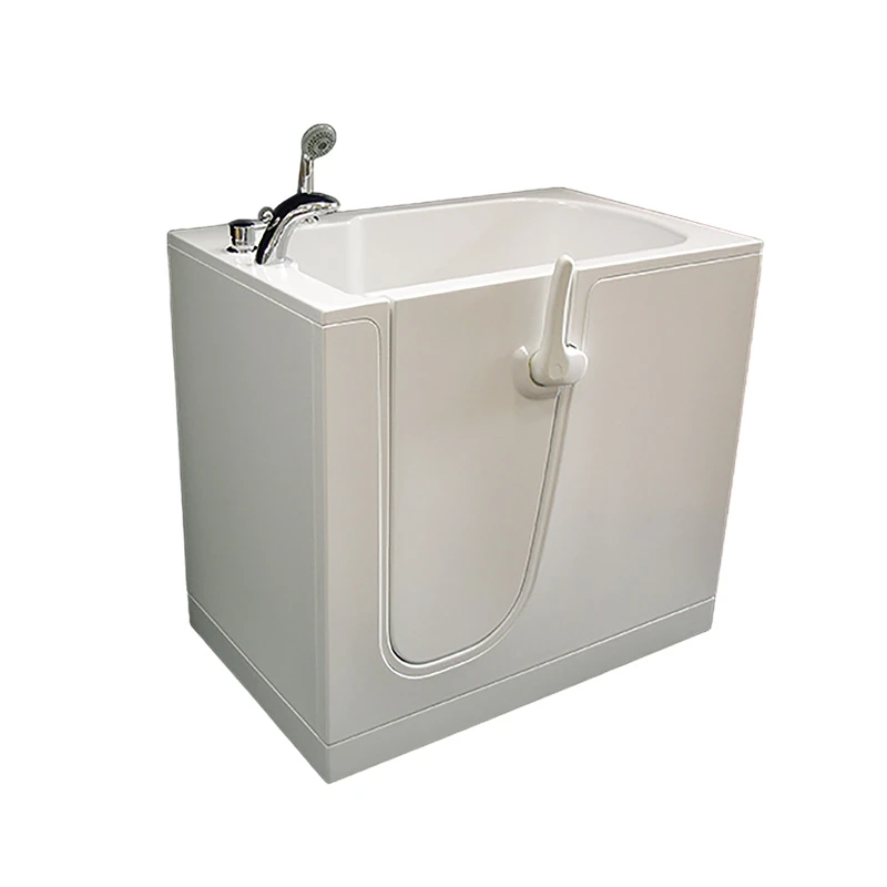 Vasca Oasi con Porta a Sinistra e Seduta a Destra con miscelatore integrato - Goman