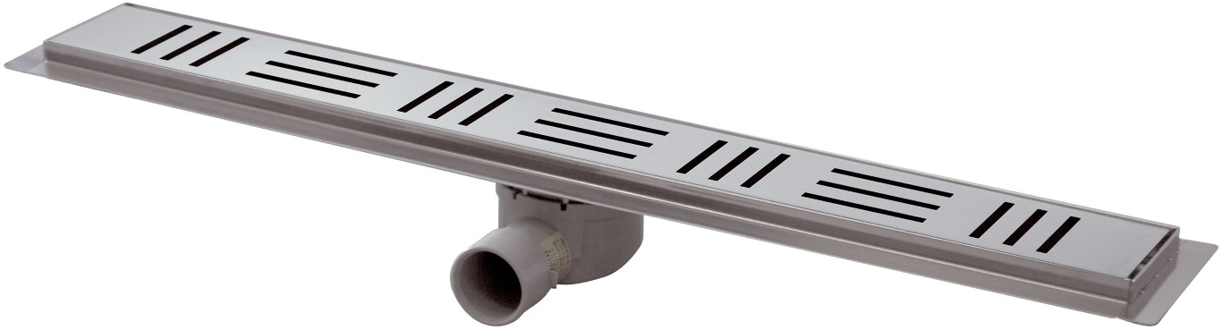 Canalina sifonata a pavimento 12,5x70