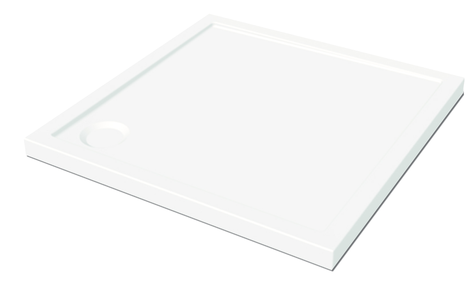 Piatto doccia 80x80 h5 acrilico oceano ultraslim